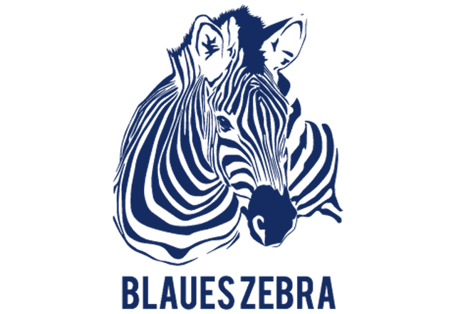 Blaues Zebra